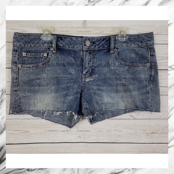 American Eagle Outfitters Pants - American Eagle Outfitters Sparkle Jean Shorts